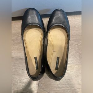 Classic black flats